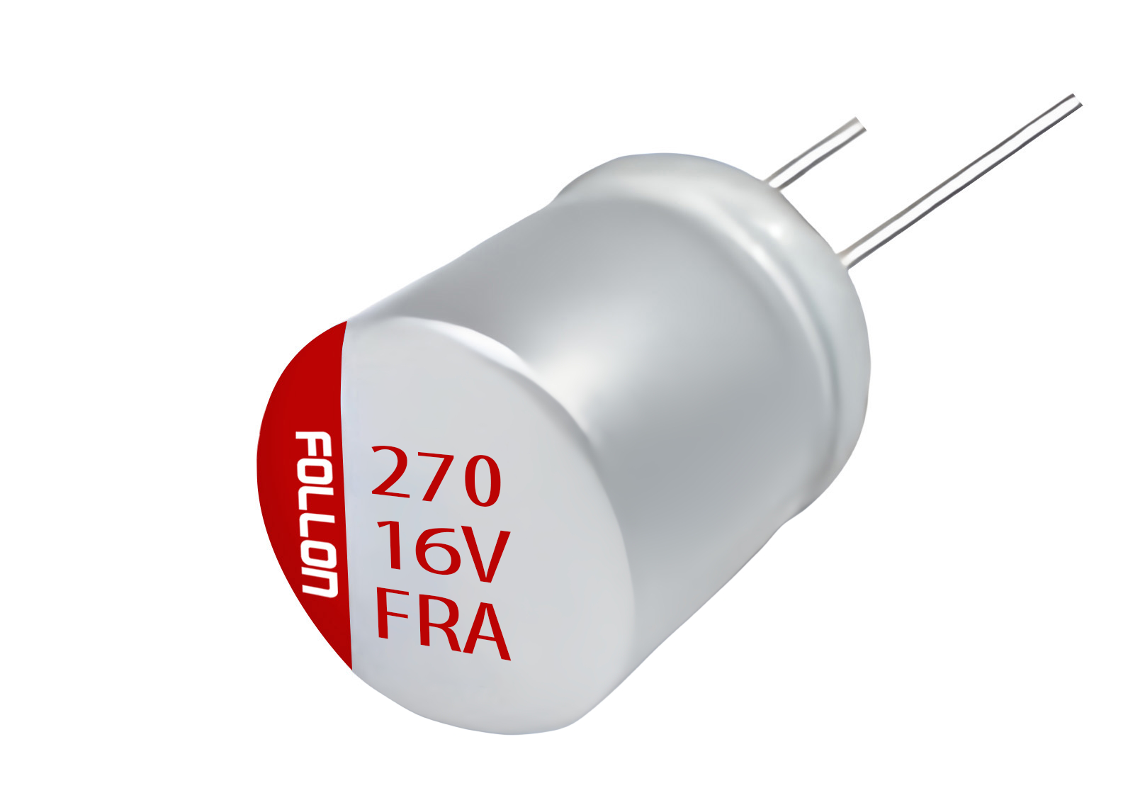 EFRA016BK271M0608 富隆直插固态电解电容 16V 270uF ±20% 6.3*8 2000H