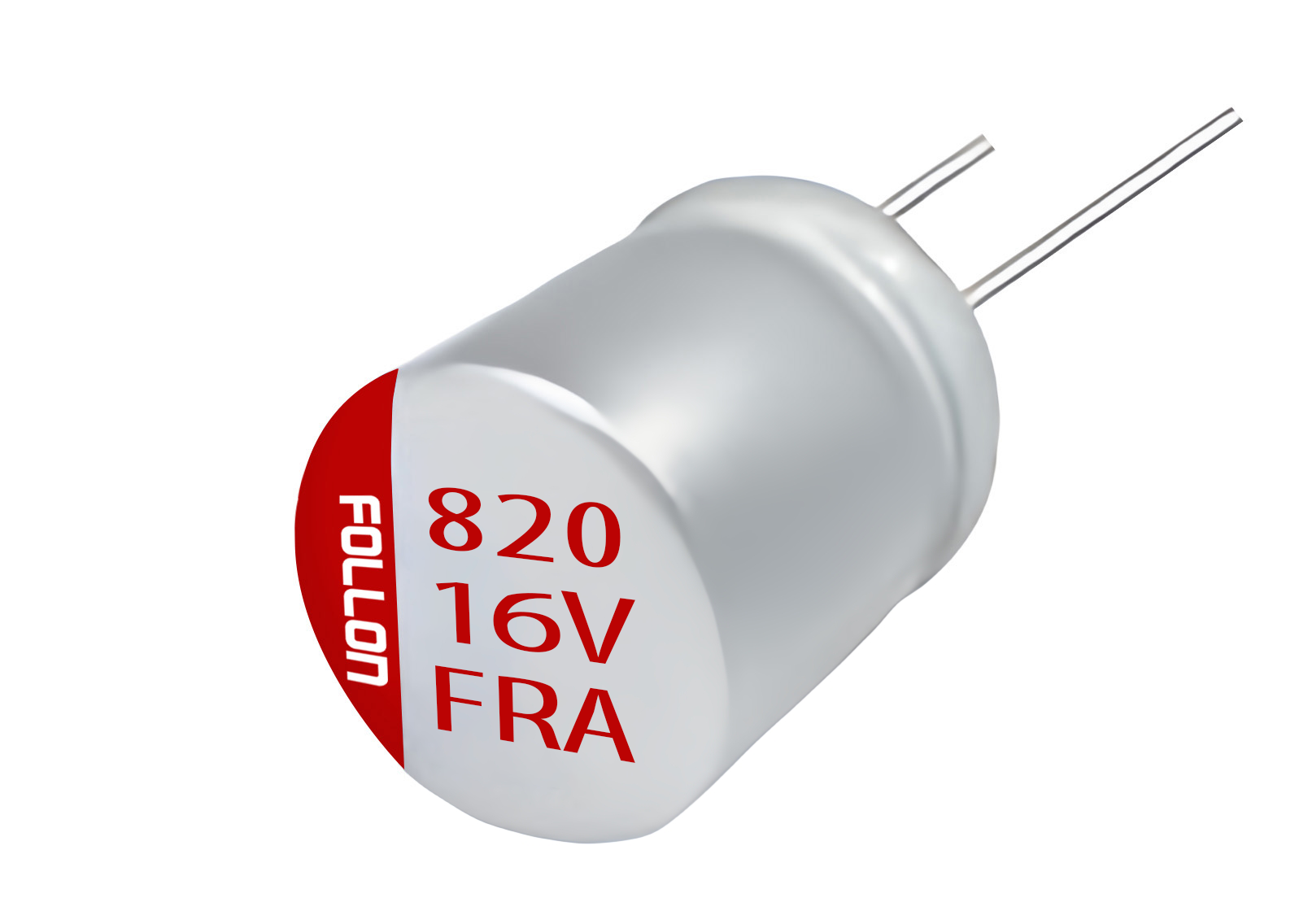 EFRA016BK821M0614 富隆直插固态电解电容 16V 820uF ±20% 6.3*14 2000H